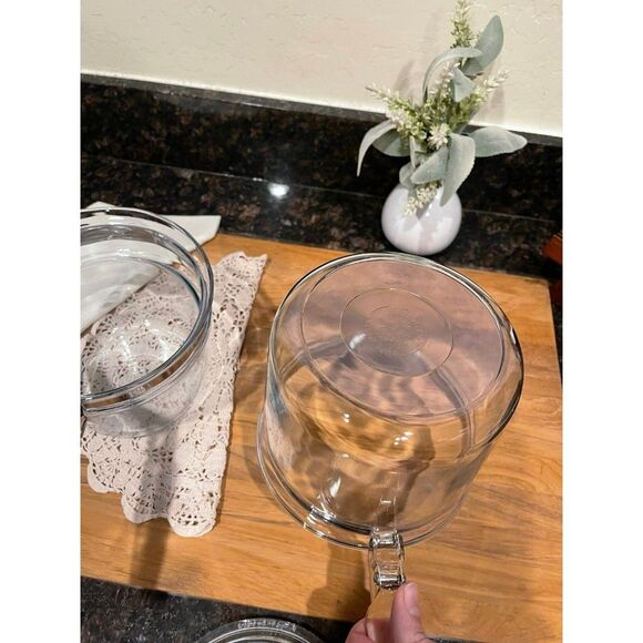 Vintage 3 piece Pyrex Flameware Double Boiler - Picture 4 of 10